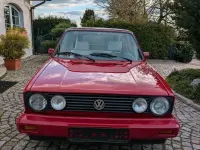 Gebraucht VW Golf Cabriolet 95 PS (69 kW) 1989 Rot Cabrio