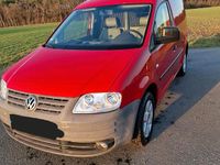 Gebraucht VW Caddy 75 PS (55 kW) 2009 Rot Van / Kleinbus
