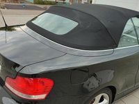 Gebraucht BMW 125 Cabriolet 2009 Schwarz Cabrio