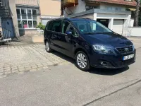 Gebraucht Seat Alhambra 4Drive 184 PS (135 kW) 2016 Blau Van / Kleinbus