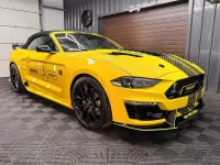 Second-hand Ford Mustang 449 CP (330 kW) 2021 Galben Cabrio