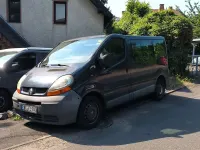 Gebraucht Renault Trafic 101 PS (74 kW) 2003 Blau Van / Kleinbus