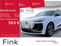 Gebraucht Audi Q6 e-tron S-Line 185 kW (252 PS) 2025 Weiß SUV