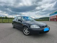 Gebraucht Honda Civic 90 PS (66 kW) 1999 Schwarz Kleinwagen