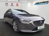 Gebraucht Mazda 6 Edition 194 PS (142 kW) 2021 Matrixgrau metallic Kombi