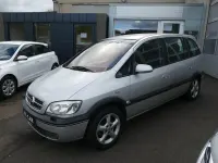 Gebraucht Opel Zafira Elegance 125 PS (91 kW) 2004 Silber Van / Kleinbus