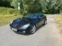 Gebraucht Mercedes SLK300 231 PS (169 kW) 2010 Schwarz Cabrio