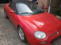 Gebraucht MG F 120 PS (88 kW) 2000 Rot Cabrio