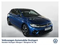 Gebraucht VW Polo R-line 95 PS (69 kW) 2022 Reef blue metallic Kleinwagen