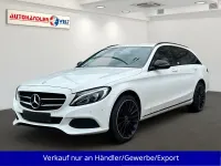 Gebraucht Mercedes C220 AMG line 170 PS (125 kW) 2015 Weiß Kombi