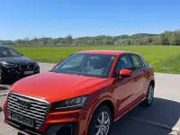 Używany Audi Q2 S-Line 150 KM (110 kW) 2017 Pomarańczowy SUV