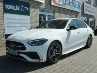 Gebraucht Mercedes C220 AMG 200 PS (147 kW) 2021 Weiß Limousine