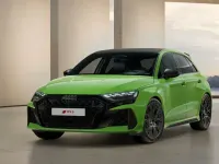 Neu Audi RS3 Sport 400 PS (294 kW) 2025 Grün (kyalamigrün) Limousine