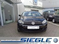 Gebraucht VW Golf VI Comfortline 105 PS (77 kW) 2011 Schwarz metallic Kleinwagen