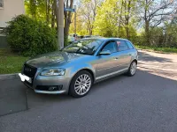 Usata Audi A3 105 CV (77 kW) 2010 Argento Utilitaria