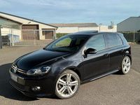 Gebraucht VW Golf VI R-line 160 PS (117 kW) 2011 Schwarz Kleinwagen
