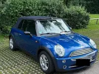 Käytetty Mini Cooper Cabriolet 116 HP (85 kW) 2007 Sininen Avoauto
