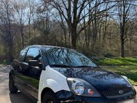 Gebraucht Ford Fiesta 69 PS (50 kW) 2007 Blau Kleinwagen