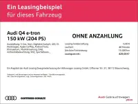 Gebraucht Audi Q4 e-tron S-Line 150 kW (204 PS) 2022 Schwarz SUV