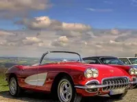 Gebraucht Chevrolet Corvette C1 340 PS (250 kW) 1962 Rot Cabrio