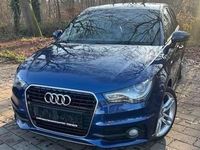 Gebraucht Audi A1 S-Line 209 PS (153 kW) 2013 Scubablau metallic Kleinwagen
