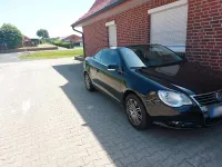 Gebraucht VW Eos 2007 Schwarz Cabrio