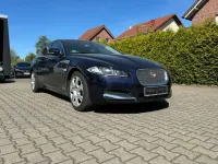 Second-hand Jaguar XF 200 CP (147 kW) 2014 Albastru Berlinǎ