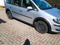 Gebraucht VW Touran Cross 105 PS (77 kW) 2007 Silber Van / Kleinbus