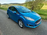 Gebraucht Ford Fiesta Titanium 101 PS (74 kW) 2013 Blau Kleinwagen