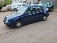 Gebraucht VW Golf Cabriolet 101 PS (74 kW) 1998 Blau Cabrio