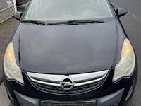 Gebraucht Opel Corsa 69 PS (50 kW) 2012 Schwarz Kleinwagen