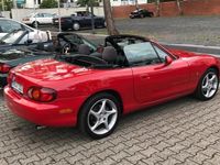 Gebraucht Mazda MX5 110 PS (80 kW) 1999 Rot Cabrio