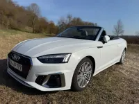 Gebraucht Audi A5 Cabriolet S-Line 190 PS (139 kW) 2020 Weiß Cabrio