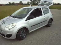 Gebraucht Renault Twingo 58 PS (42 kW) 2009 Silber Kleinwagen