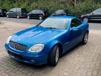Gebraucht Mercedes SLK230 197 PS (144 kW) 2001 Blau Cabrio