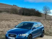 Gebraucht Audi A3 Attraction 109 PS (80 kW) 2007 Blau Kleinwagen