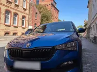 Gebraucht Skoda Scala 90 PS (66 kW) 2020 Blau Kleinwagen