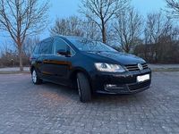 Gebraucht VW Sharan Highline 150 PS (110 kW) 2017 Schwarz Van / Kleinbus