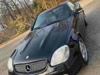 Gebraucht Mercedes SLK200 163 PS (119 kW) 2000 Schwarz Cabrio