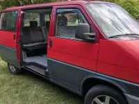 Gebraucht VW Caravelle 102 PS (75 kW) 1998 Rot Van