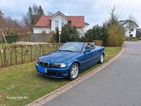 Gebraucht BMW 320 170 PS (125 kW) 2001 Blau Cabrio