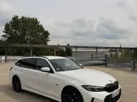 Gebraucht BMW 320e M Sport 204 PS (150 kW) 2022 Weiß Kombi