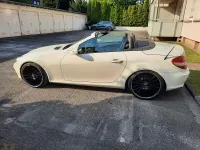 Gebraucht Mercedes SLK350 272 PS (200 kW) 2007 Weiß Cabrio