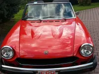 Usata Fiat 124 Spider 84 CV (61 kW) 1975 Rosso Cabrio