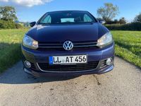 Gebraucht VW Golf Cabriolet LOUNGE 105 PS (77 kW) 2016 Blau Cabrio
