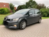Gebraucht VW Touran Trendline 110 PS (80 kW) 2017 Grau Van / Kleinbus