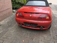 Käytetty MG F 120 HP (88 kW) 2000 Punainen Avoauto