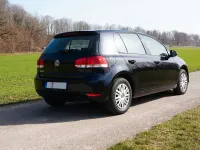 Gebraucht VW Golf VI Trendline 80 PS (58 kW) 2009 Schwarz Limousine