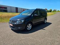 Gebraucht VW Touran Comfortline 105 PS (77 kW) 2011 Schwarz Van / Kleinbus