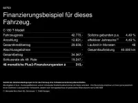Gebraucht Mercedes C180 AMG 170 PS (125 kW) 2026 Unilack polarweiß Kombi